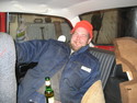 Micke, king of the rear seat!
